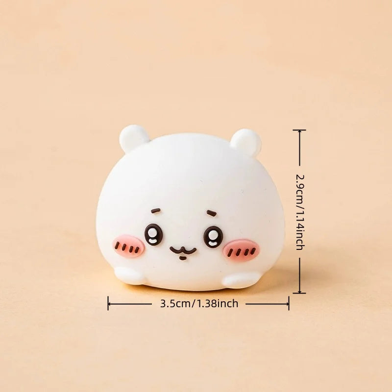 Chiikawa Anime Cake Toppers Set,Cute Kawaii Character Cupcake Picks Decorations for Kids Birthday Back to School Party