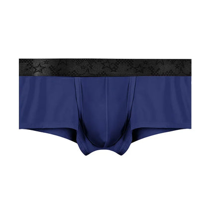 Spermatic vein underwear for men, ice silk summer thin style for men, scrotal support bullet separation varicose flat shorts