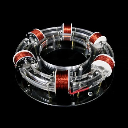 DC12V 8W ring accelerator cyclotron high-tech toy physical model diy kit kids gift toys