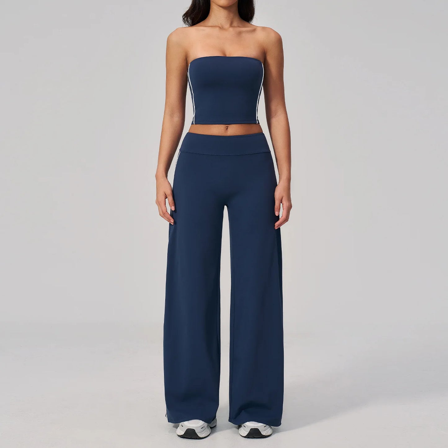 2PCS Yoga Clothes Athletic Wear Women Tracksuit Pilates Fitness Suit Workout Set Push Up Sports Bra High Waist Pants Gym Outfits