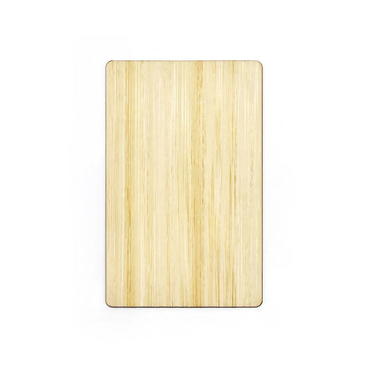 5Pcs Wooden Card NFC215 Card 13.56MHZ RFID Tag 504Bytes
