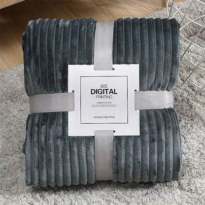 Winter Warm Fleece Baby Adult Throw Blanket for Bed Flannel Sofa Plaid Yoga Sports Tapestry Bedspread Bedcover 200x230cm