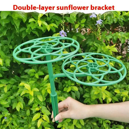 New 2/3 Layers Sunflower Flower Support Stand Plant Support Rack For Climbing And Grafting