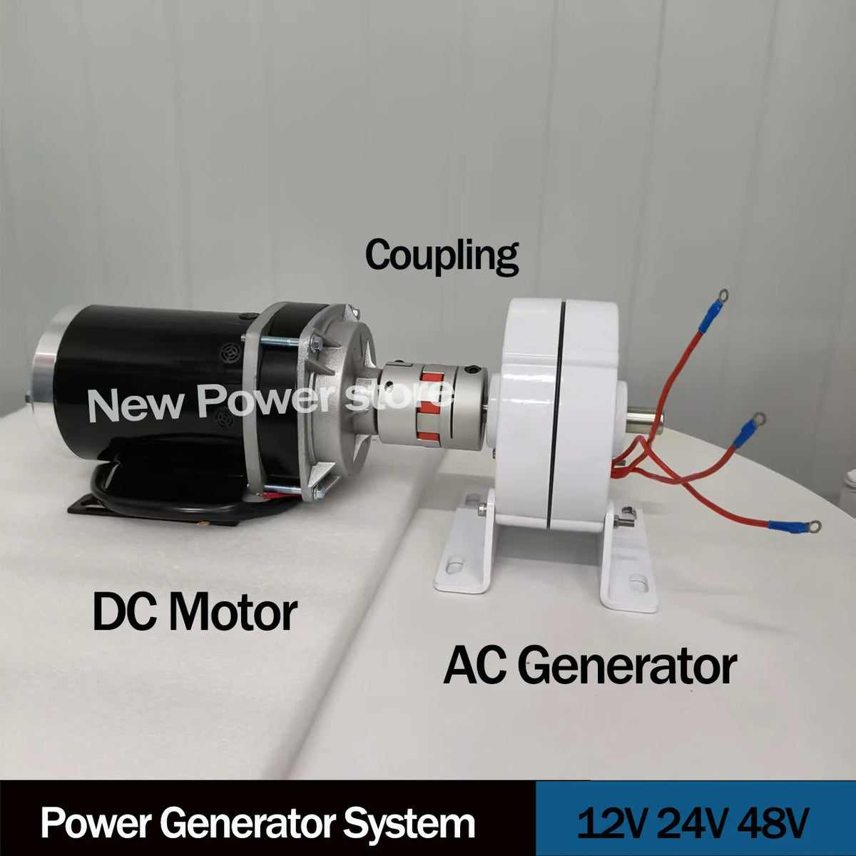 Motor Combination 8KW 6KW Electric Generator Windmills Dynamo Water Turbine Gearless Permanent Magnet Generator 12V 24V 48V