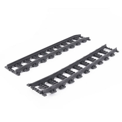 NEW City Trains Flexible Tracks Soft Straight Curved Rails Switch Building Block Creative Models Railways Toys For Kids Gifts