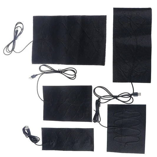 1 USB Heating Pad 5V Winter Heating Pad Temperature Control Seat Mat Sleeping Heater Carpet Multiple Sizes Available