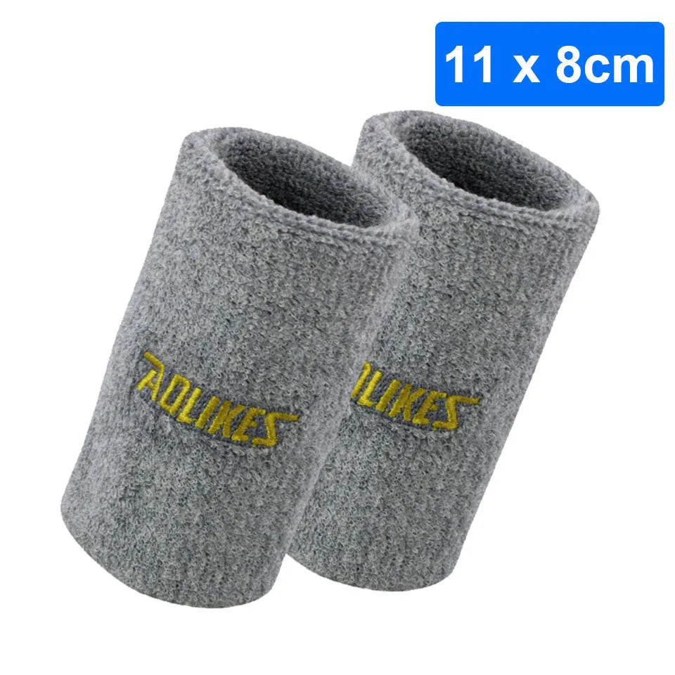 AOLIKES 1 Pair Sweatbands Sports Wristband for Men & Women - Moisture Wicking Athletic Sweatband for Tennis, Basketball, Running