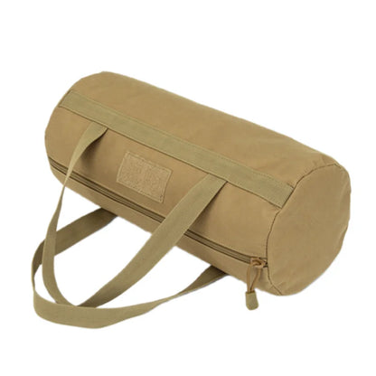 Camping Tools Storage Bag Large Capacity Cylinder Tent Stake Bag Lightweight Tent Peg Ground Nail Holder Bag for Outdoor Camping
