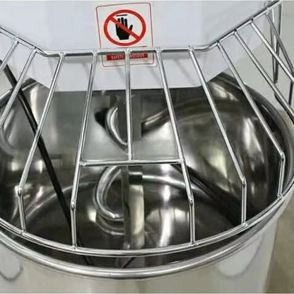 Commercial Heavy Duty Dual Motion Dual Speed Dough Mixer Automatic Stainless Steel Kneading Machine Large Capacity For Bakery
