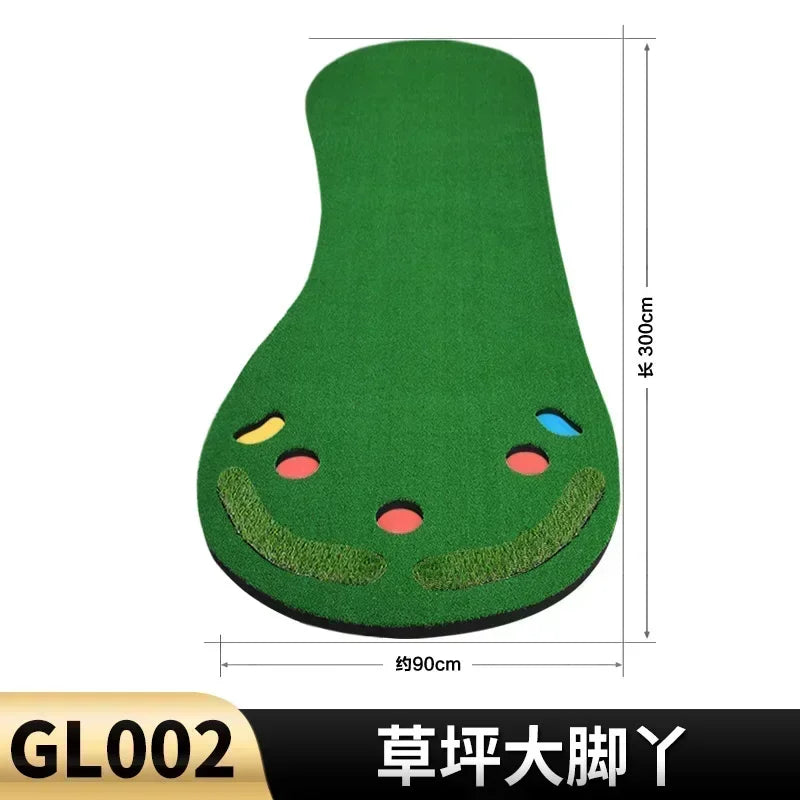 PGM Golf Green Home Golf Putting Mats Golf Putting Practice Equipment Professional Indoor Putting Practice Trainer