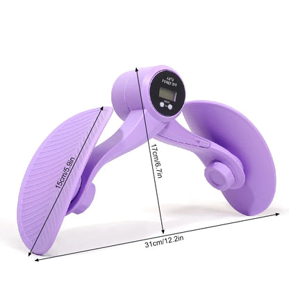 1PCS Pelvic Floor Muscle Trainer with Counter Kegel Exerciser Hip and Inner Thigh Exercise Equipment for Hip/Butt/Arm/Leg