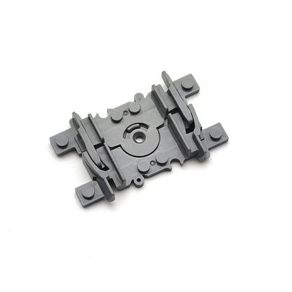 City Trains Railway Flexible Tracks Forked Straight Curved Rails Switch Kids DIY Building Block Bricks Track Toys For Children