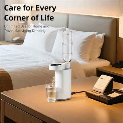 TINSOL New 2000W Instant Water Heater, 3-Second Fast Heating, Portable Home Desktop Instant Water Heater with 5-Level Adjustment
