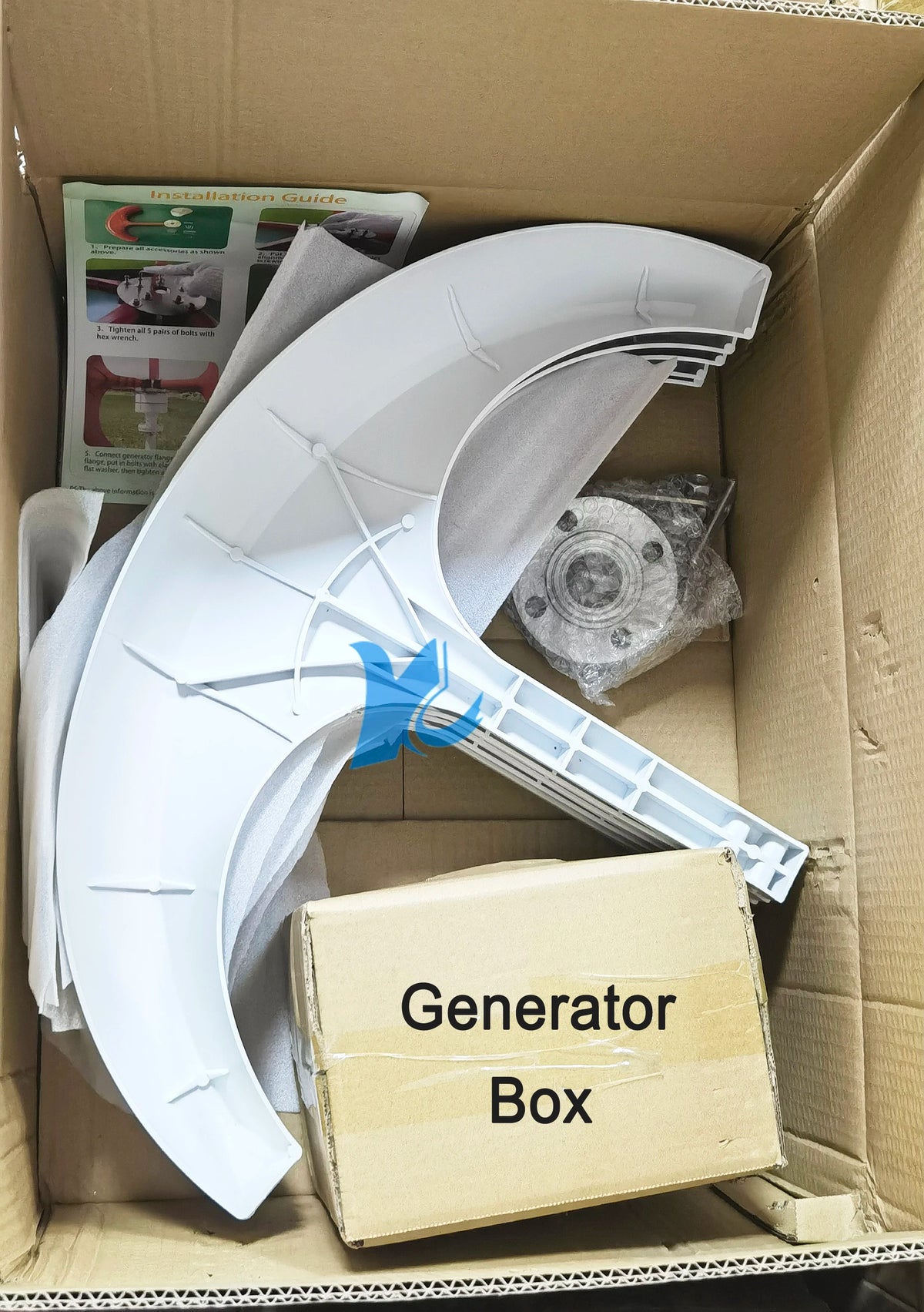 Home 10KW Vertical Wind Power Turbine 3KW 5KW 8KW 12V 24V 48V Lantern Shape Low Noise Roof Windmill With Hybrid MPPT Controller