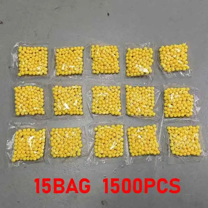 BB Bomb1000 Rounds Airsoft BBs Bullets 0.12g Hunting Shooting 6mm BB Strikeball Rifle Gun Plastic BB Balls Yellow Paintball Ac