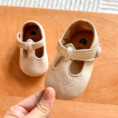 New Baby Shoes Leather Baby Boy Girl Shoes Rubber Sole Anti-slip Multicolor Toddler First Walkers Newborn Crib Toddler Shoes