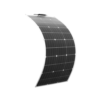 Solar Panels 100W 200W 300W 400W Solar Panel Kit or 18V Flexible Mono Photovoltaic Solar Plate Power 12V 24V Camping Car