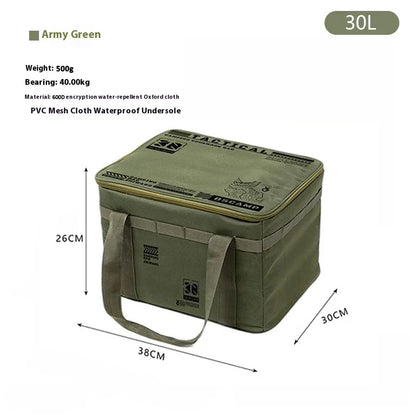 30l/42l/56l Insulated Waterproof Tactical Camping Bag Foldable Outdoor