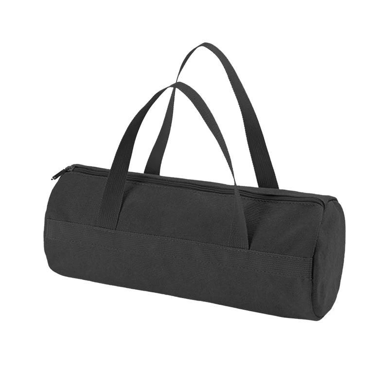 Camping Tools Storage Bag Large Capacity Cylinder Tent Stake Bag Lightweight Tent Peg Ground Nail Holder Bag for Outdoor Camping