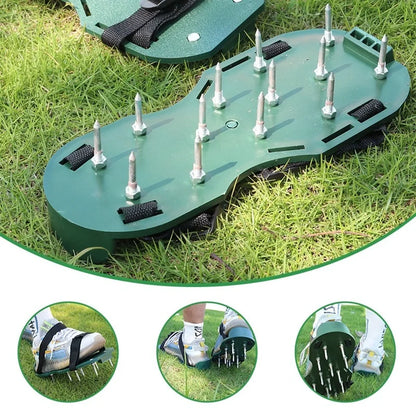 Grass Nail Shoes Garden Yard Lawn Aerator Shoes Grassplot Aerating Soil Spike Sandals