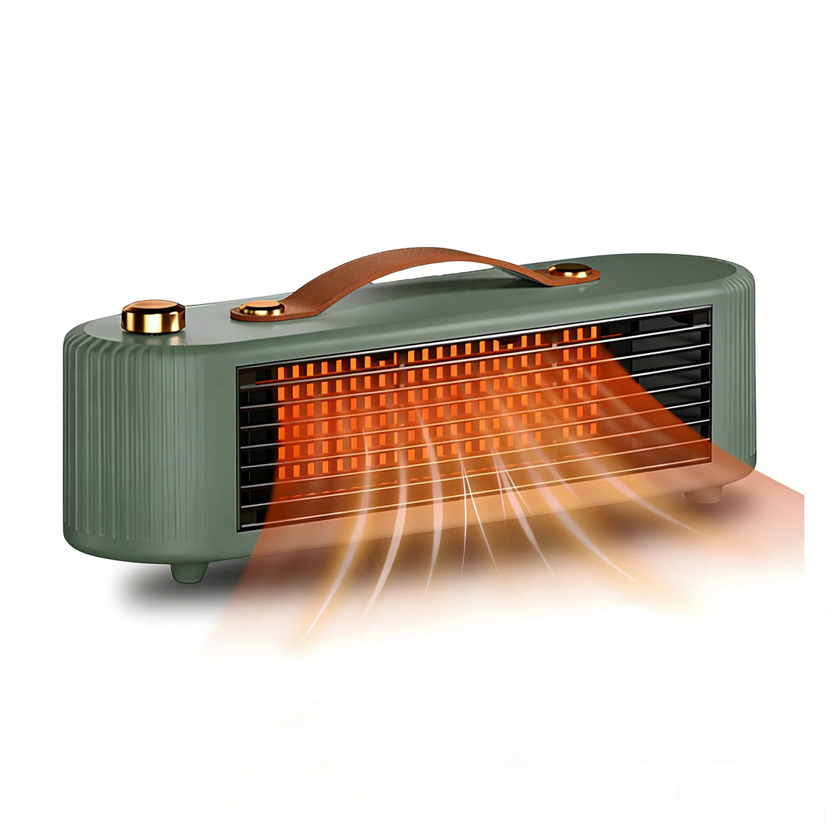 AOFEN Desktop Personal Heater Level 2 (800W-1000W) Rapid Heating in 2 Seconds Compact Size Office Space Heater Foot Warmer with Automatic Power-Off