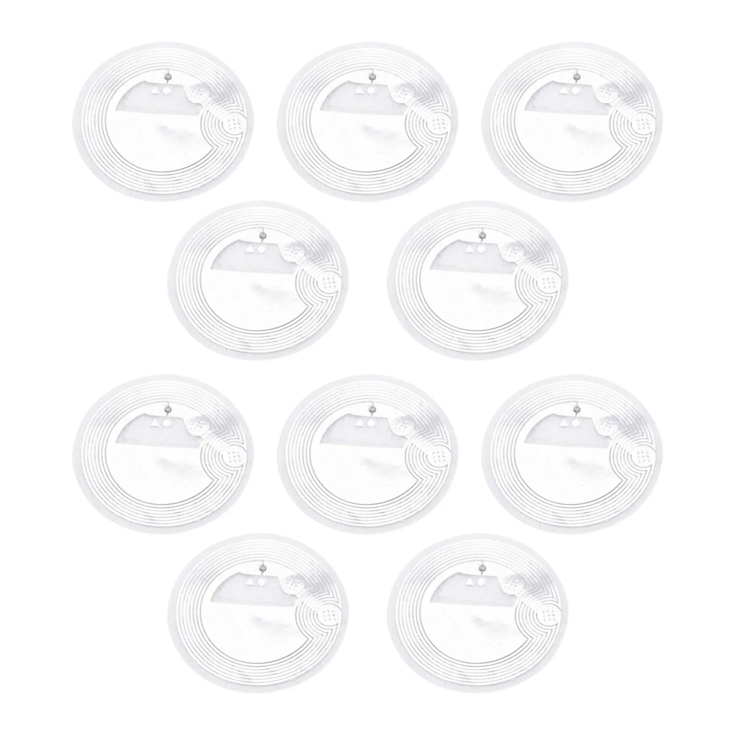 100pcs/Lot NFC Label Tag Sticker 13.56MHz ISO14443A 213 Stickers Universal Label Ntag213 RFID for All NFC Enabled Phones