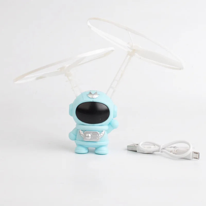 Black Technology Spinning Gyro Flying Suspension Fingertip Colorful Luminous Built-in Battery Toys for Kids Boys Girls Gift Fun