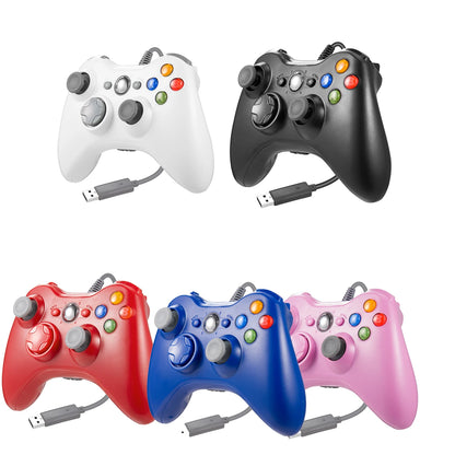 Gamepad For PC/ XBOX 360 USB Controller Wired game console vibration handle computer joystick Support Win7/8/10 System Joypad