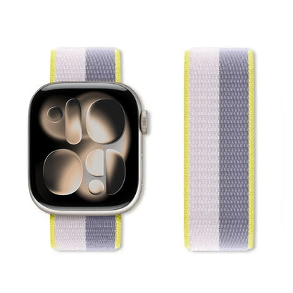 Nylon Loop for Apple Watch Band S11 46mm 40mm 44mm 45mm 42mm 41mm 49mm Smart Belt Bracelet for IWatch 11/10/9/8/7/6/SE/5/4 Strap