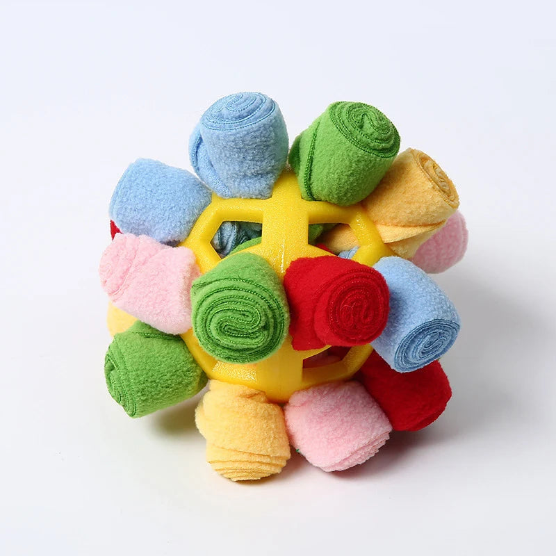 Hot Sale Interactive Dog Toy - Sniffing Ball for Hiding Treats - Rubber Puzzle Ball for Mental Stimulation Pet Supplies