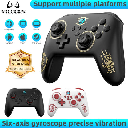 Switch Pro Gamepad Wireless Gaming Controller for Nintend Switch OLED/Lite Joystick For Steam Yuzu Controle PC