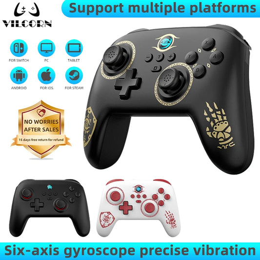 Switch Pro Gamepad Wireless Gaming Controller for Nintend Switch OLED/Lite Joystick For Steam Yuzu Controle PC