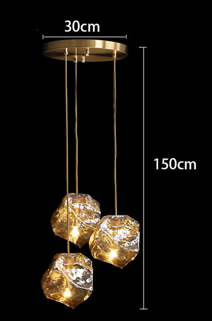 Modern home decor led lights pendant light lamps forstaircase Chandeliers for living room hanging light indoor lighting