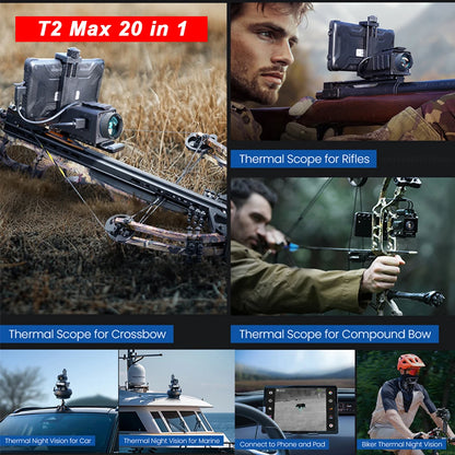 INFIRAY Thermal Master T2 PRO X2 T2 MAX X3 Thermal Camera Hunting Night Vision Thermal Imaging Camera for Phone Thermal Imager