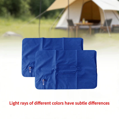 2Pcs Inflatable Travel Pillows or Pumps Portable Ultralight Camping Blow Up Air Pillow for Airplane Car Office Hiking Backpack