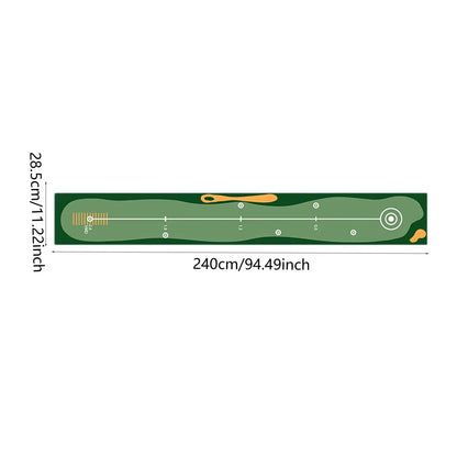 Golf Putting Indoor Golf Hitting Mat Green Mat Golf Practice Training Aid Equipment for Home Outdoor Backyard Golf Practice
