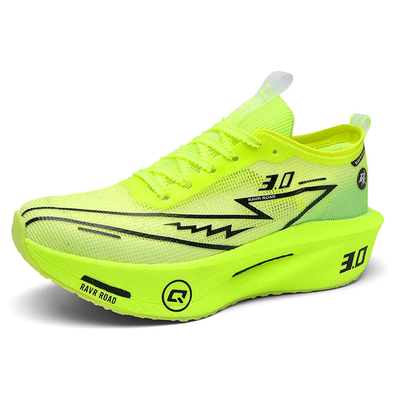 Running Shoes Men High Quality Full Palm Carbon Plate Cushion Professional Training Shoes Lightweight Wear-Resistant Sneakers