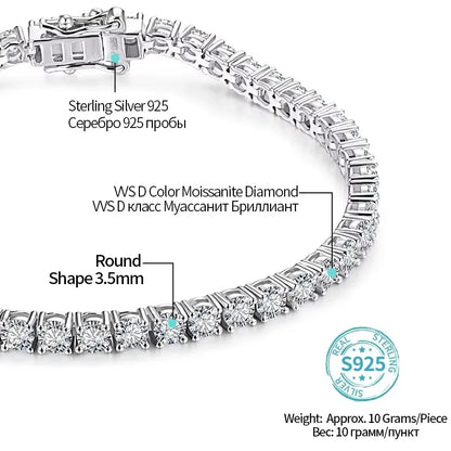 Attagems 4.0mm 5.0mm Dvvs1 Pass Diamond Test Round Cut Moissanite