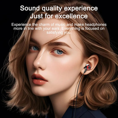 EARDECO TypeC/3.5mm Wired Headphones with Mic Volume Control Music Headset with Bass Phone Earphones for Samsung Huawei Xiaomi
