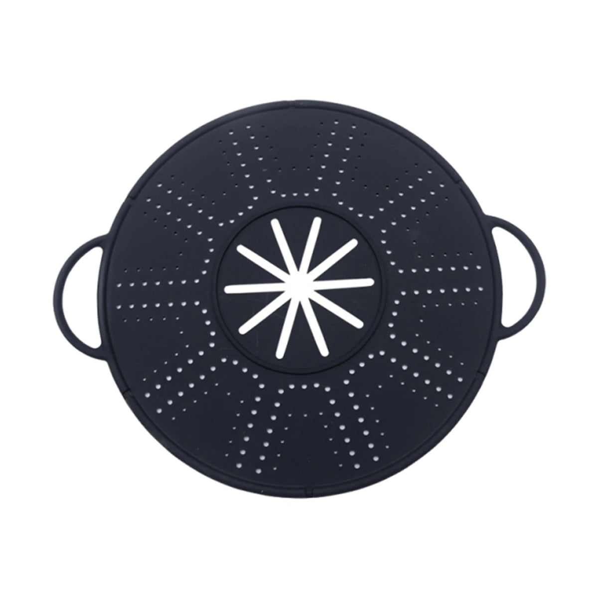 11in Silicone Splatter Screen Dishwasher Safe Foldable Splash Guard Multi-Use Grease Splatter Guard for Everyday Cooking