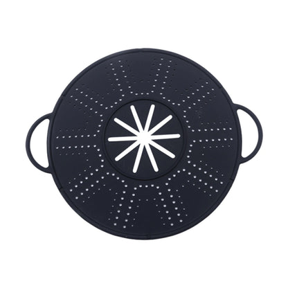 11in Silicone Splatter Screen Dishwasher Safe Foldable Splash Guard Multi-Use Grease Splatter Guard for Everyday Cooking