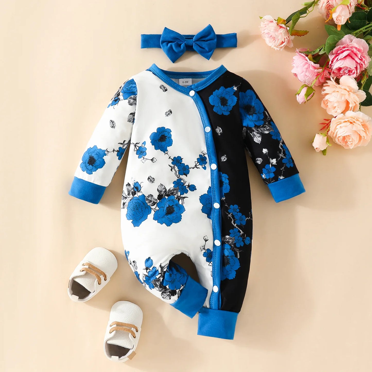 Newborn Baby Romper Love Printed Clothes Hooded Children Girl 0-1 Years Autumn Spring Infant Boy Jumpsuit Outfits 3 6 Months
