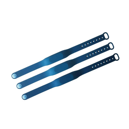 High Quality Waterproof IC 13.56MHz S50 1K Read Only NFC Adjustable Black Bracelet Wristband RFID Wrist Band Tag Card 5Pcs