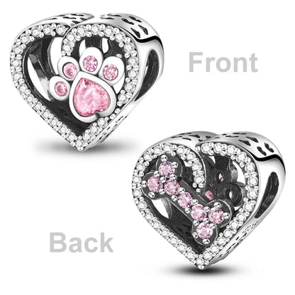 2026 Hot Sale Charms Bead 925 Sterling Silver Pink Butterfly Luminous Firefly Dangle Fit Bangle Bracelet Necklace DIY Jewelry