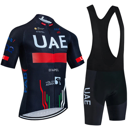 2026 New WHITE Cycling Jersey UAE Team Bike Jersey Shorts 10 Color Men Women Quick dry Ropa Ciclismo Pro Bicycle TShirt Clothing