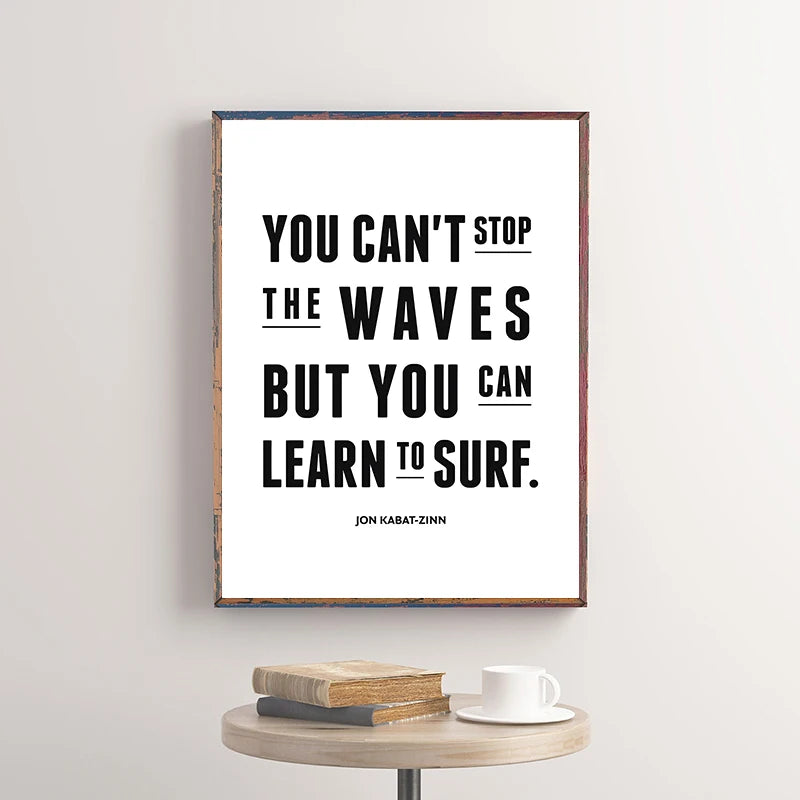 Motivational Poster Success Quotes Print Leadership Canvas Painting Success Wall Art Picture for Living Room Office Home Decor