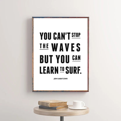 Motivational Poster Success Quotes Print Leadership Canvas Painting Success Wall Art Picture for Living Room Office Home Decor