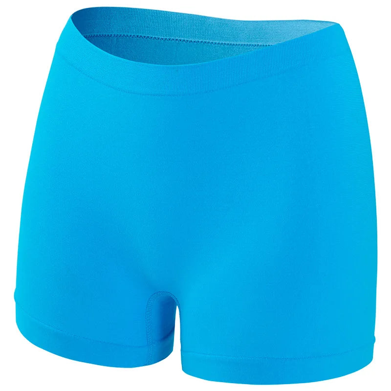 Womens Seamless Underwear Safety Pants 2-in-1 No Wedgie Boyshorts for Women Yoga Pant Shorts Boxers Boy Shorts Panties Underpant