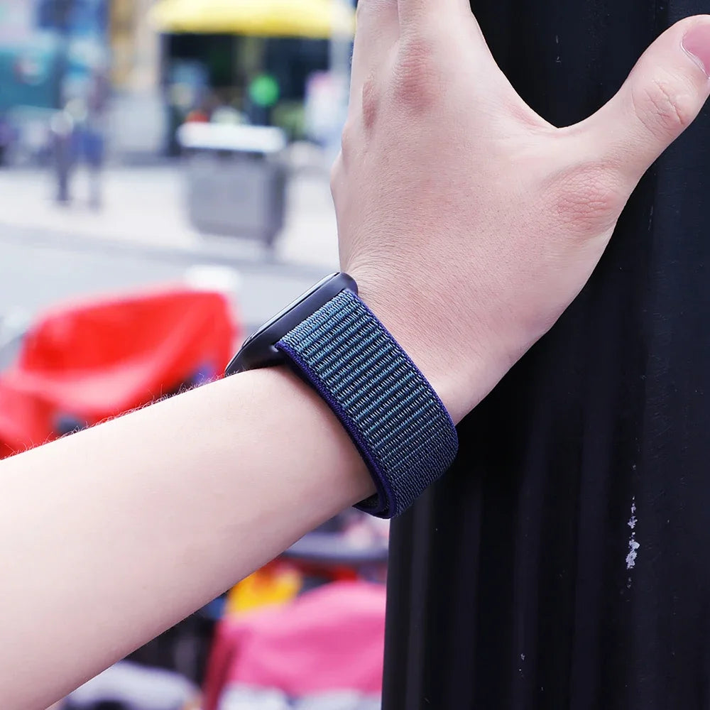 Nylon Braided Original Strap for Redmi Watch 6 Active 6 Lite Wristband for Redmi Watch 6 5 4 Xiaomi Band 10 Pro 9 Pro 8 Pro Band