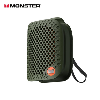 Monster M3 Magnetic Clip-On Mini BT V5.4 Portable Outdoor Jobsite Wearable Wireless Bluetooth Speakers with Bass Altavoz Mic